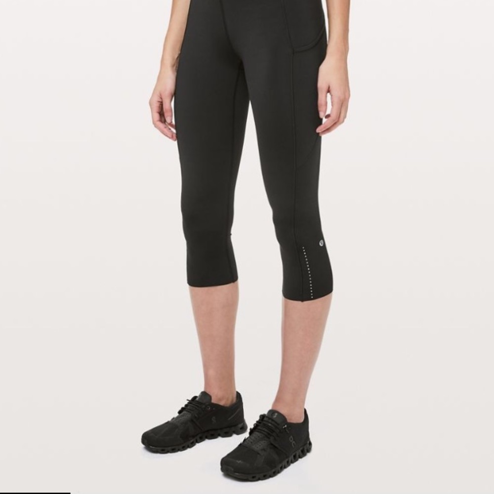 lululemon Fast & Free Crop II Nulux 19”